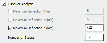 Add Pile dialog: Advanced tab for an Axially Loaded Pile Analysis