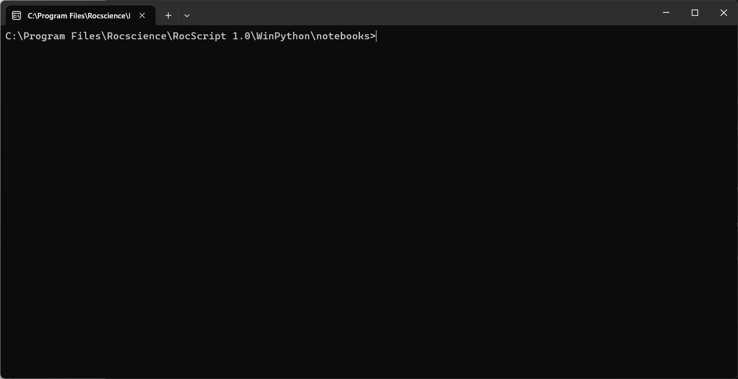 command prompt