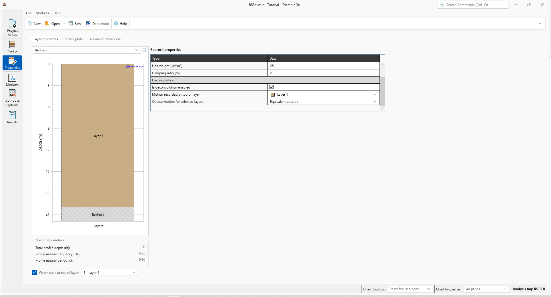 properties tab