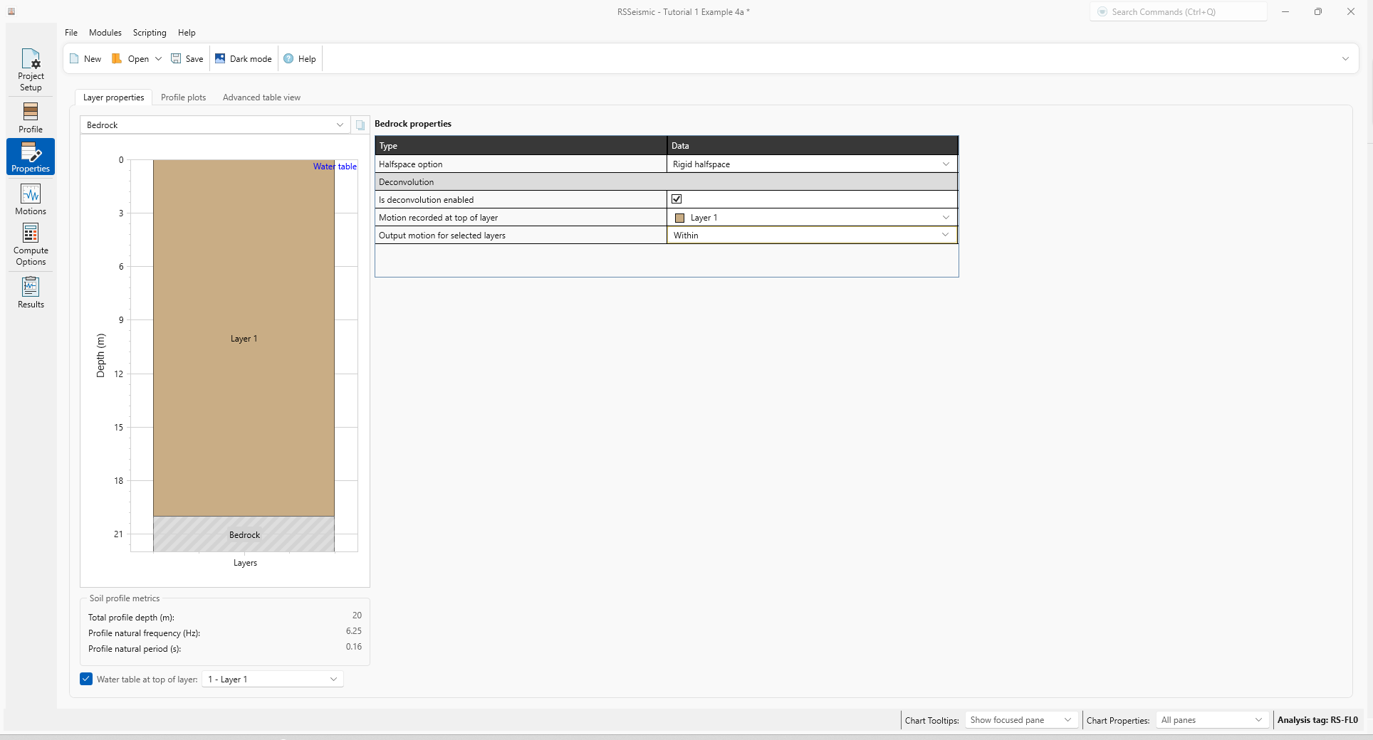 properties tab