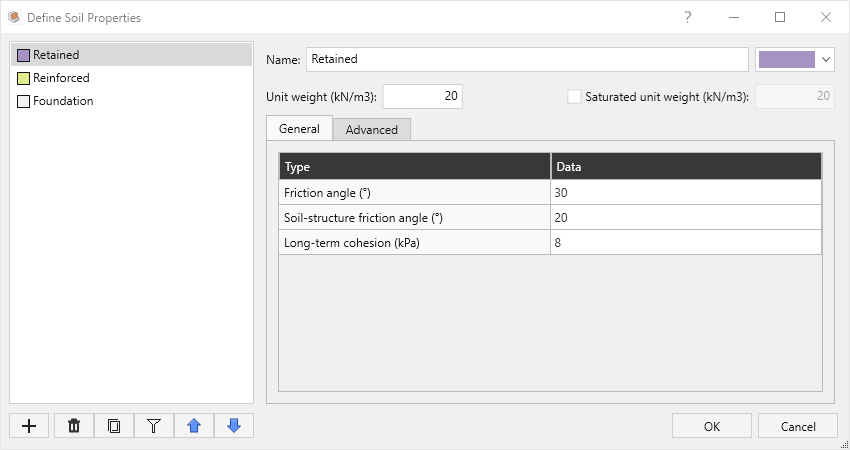 Define Soil Properties