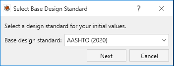 Select Base Design standard