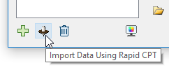 Import Data using Rapid CPT option