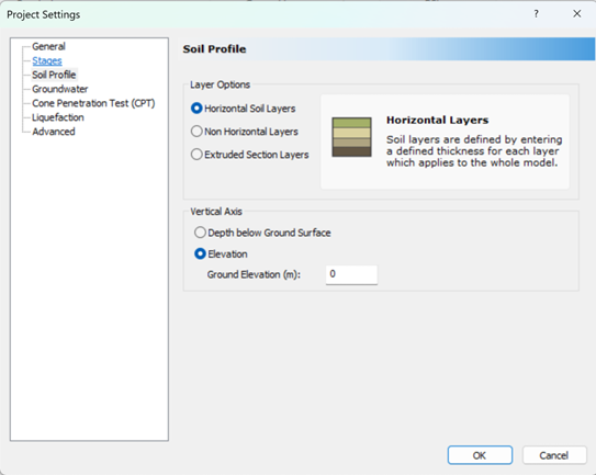 Project settings