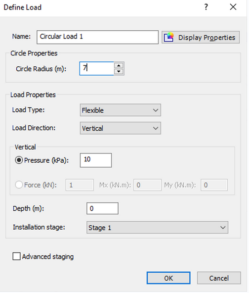 Define Load Dialog