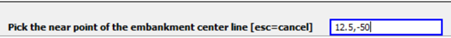 near point in command prompt
