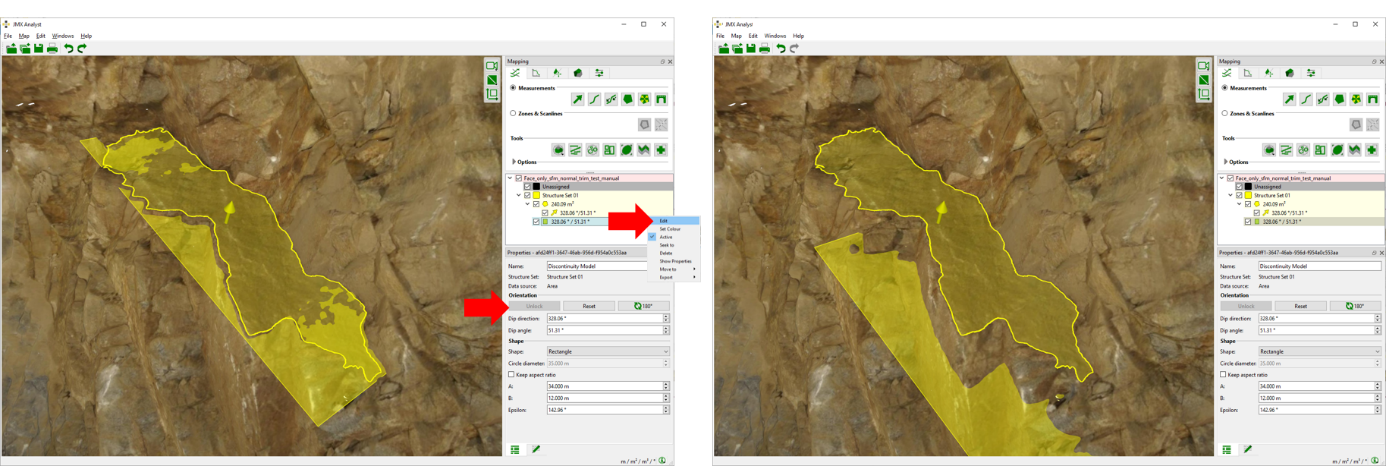 Moving a Discontinuity Model to a new arbitrary position on the 3D model in the 3D viewer
