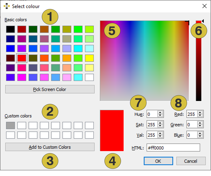 Colour Dialog