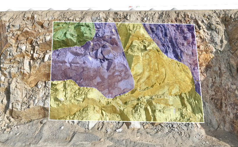 segments with lithology assigned