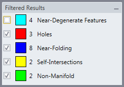 Filtered Results Dialog