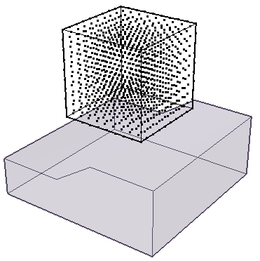 Search Grid of Slip Centers Above Slope