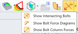 Show Bolt Column Forces Dialog Box