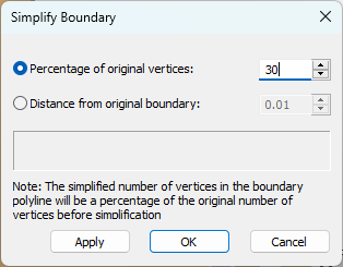 Simplify Boundary