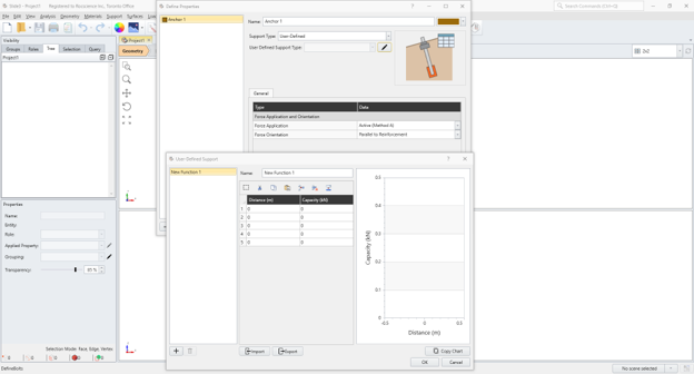 Figure 1. The new user-defined support which now can reproduce any other support types using user’s data.