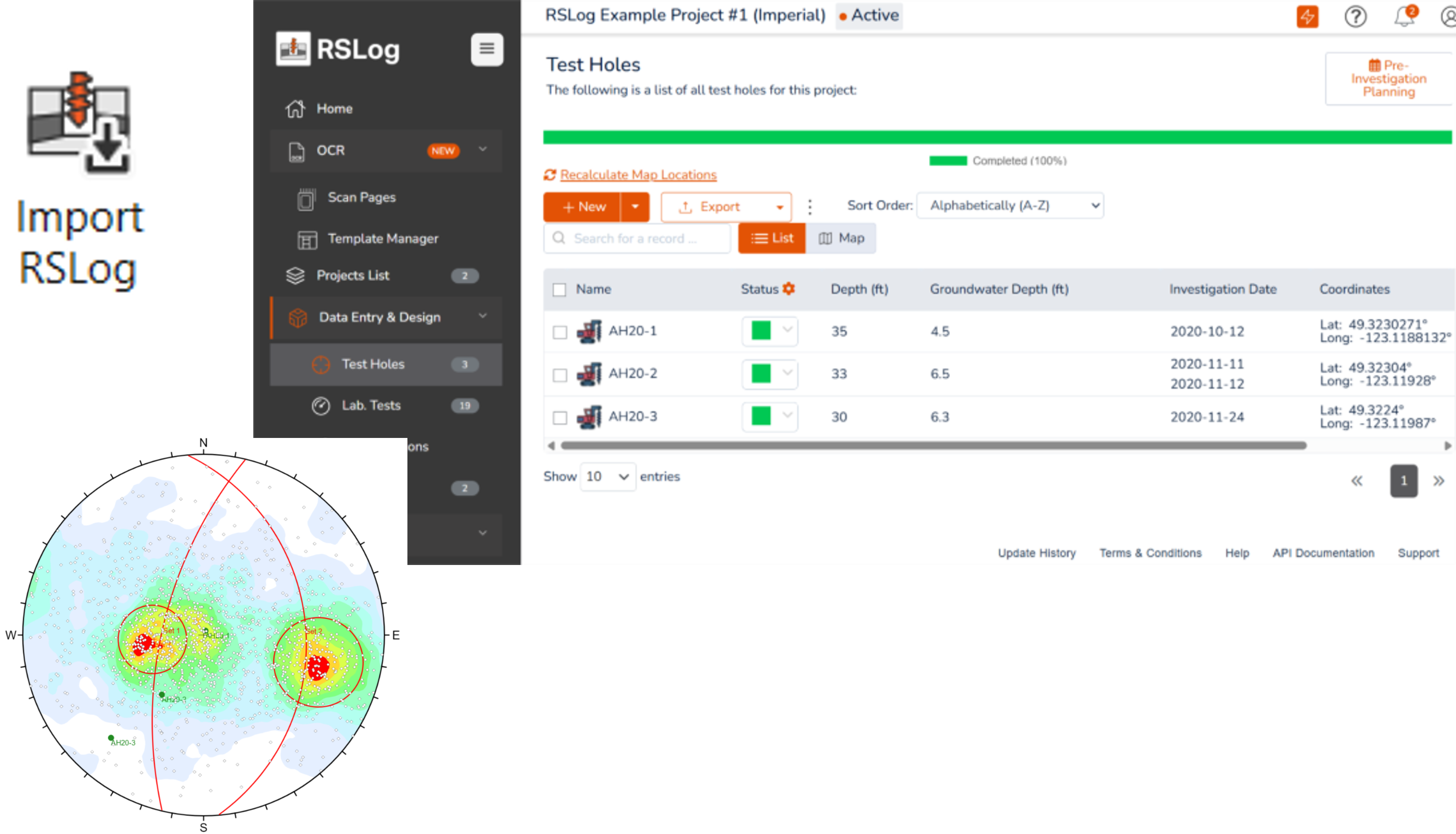 RSLog integration in DIPS v9
