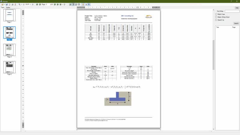 Consolidation Settlement Analysis