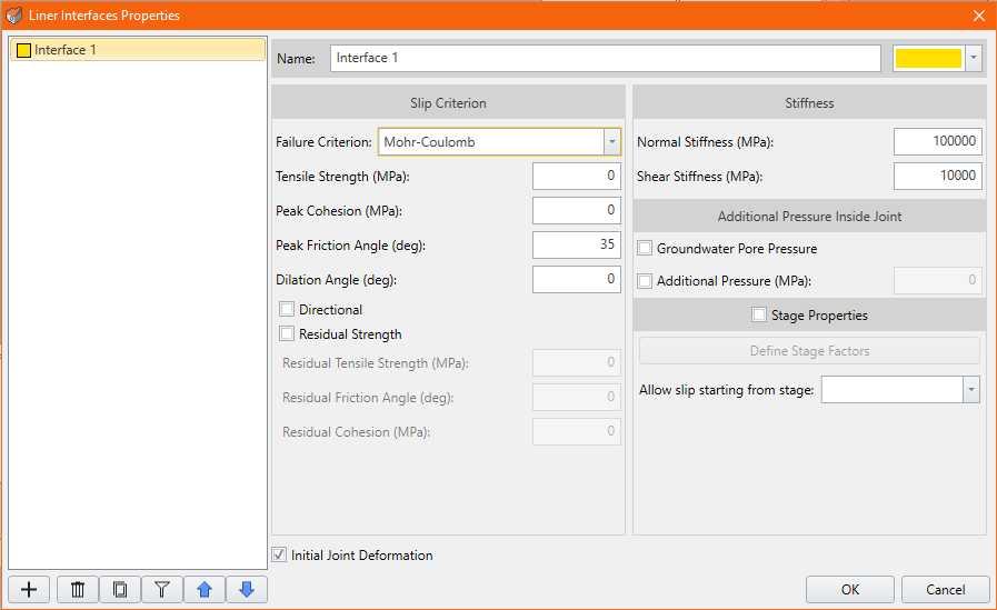 The image shows the liner interface in RS3