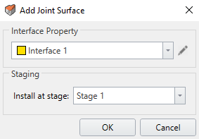 Add Surface Joint Dialog Box