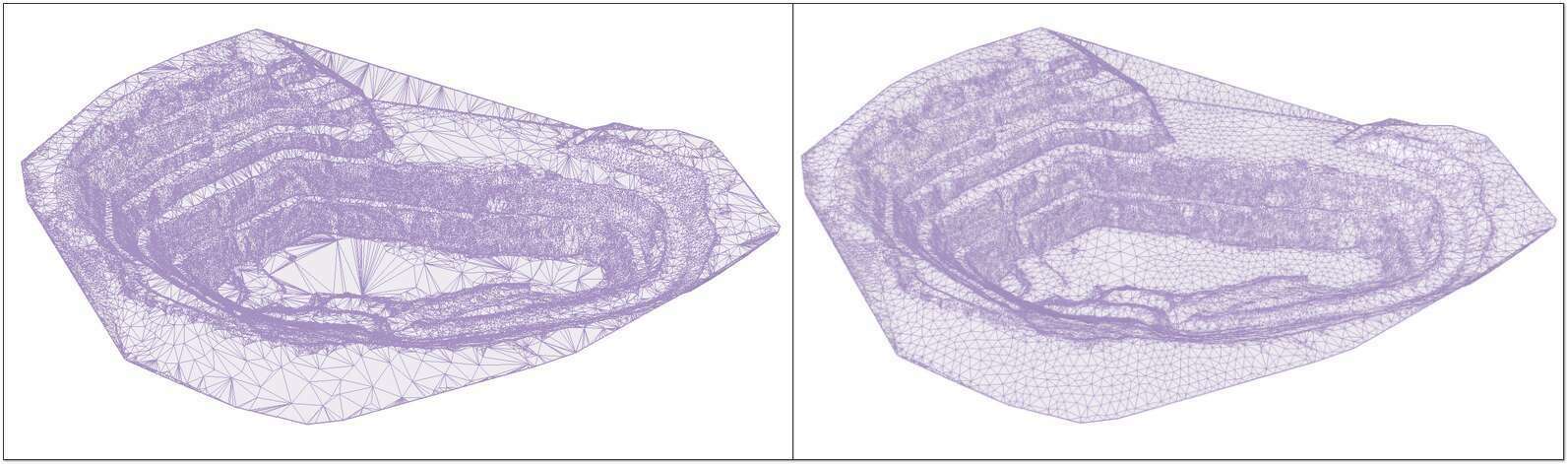 RS3 – Simplify Triangulation tool simplifies the geometry