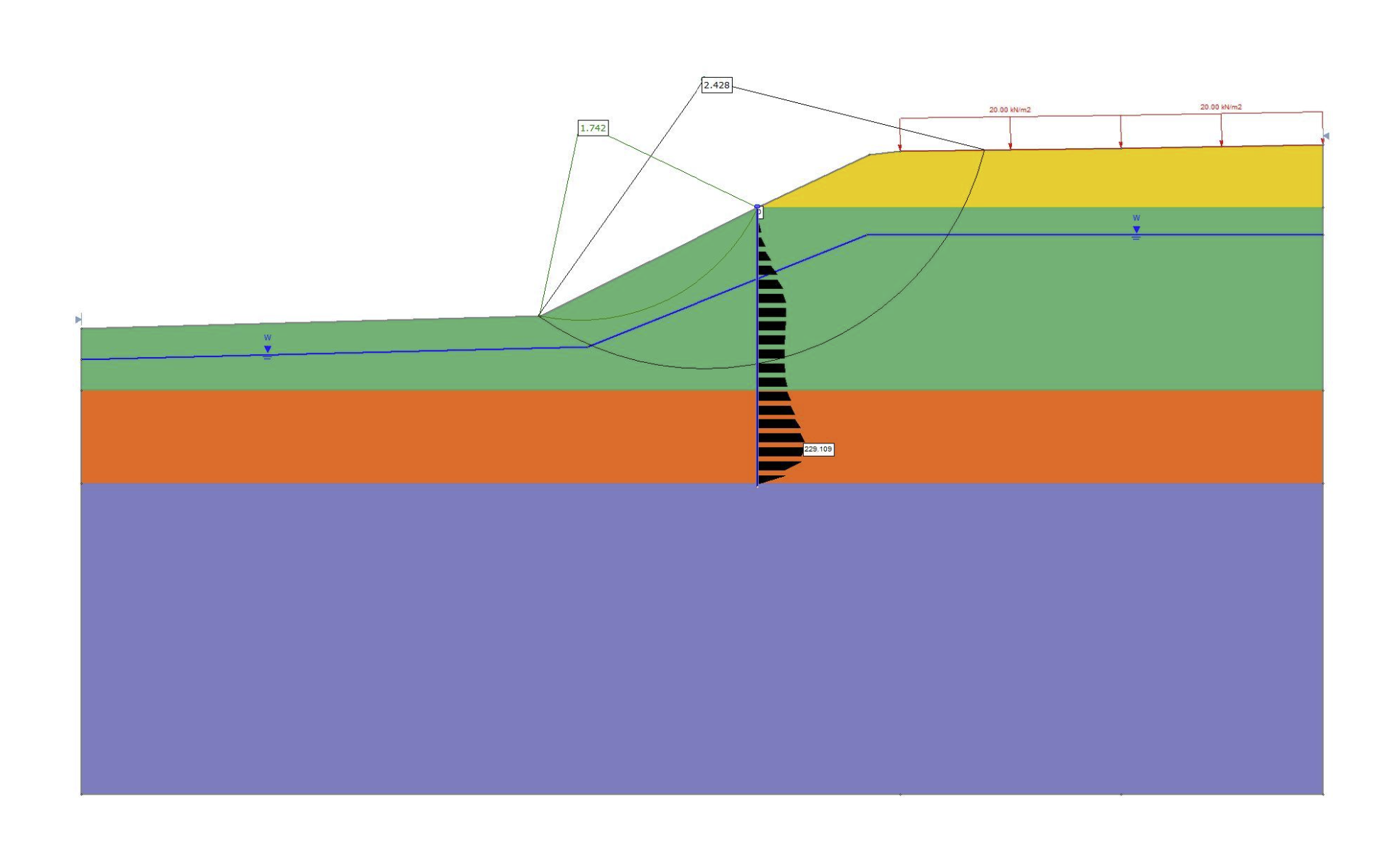 Image showing Slide2 model with pile support