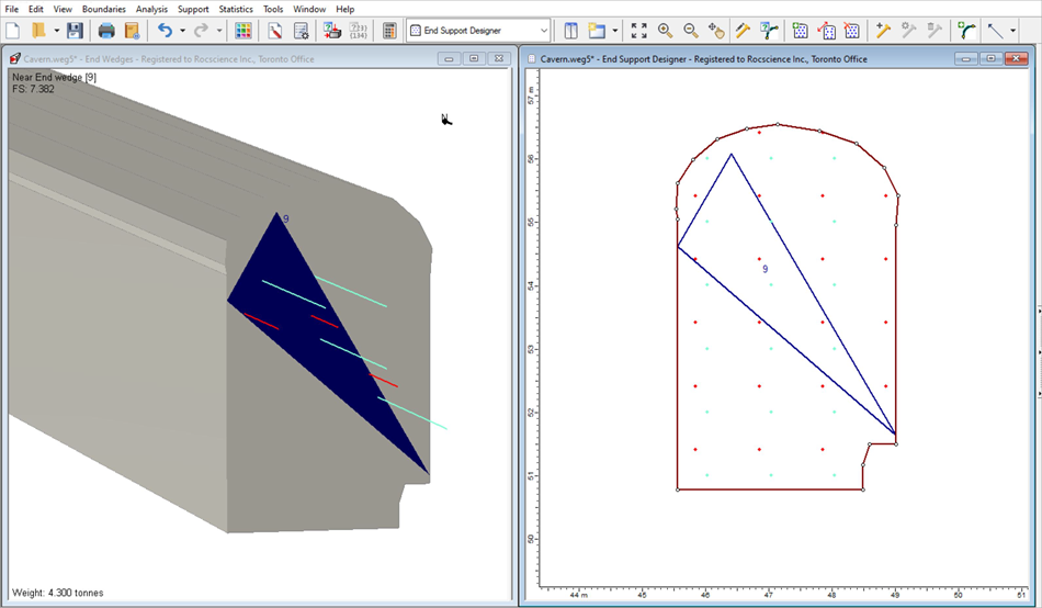 UnWedge End Support Designer