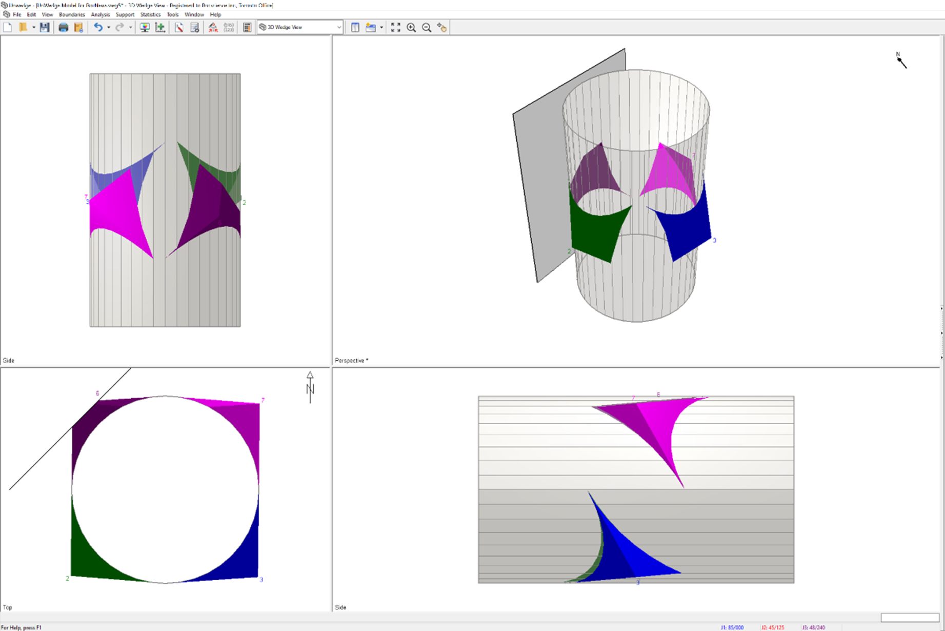 Proposed vertical shaft excavation.