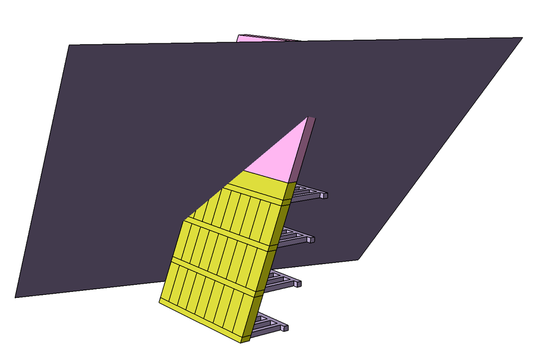 Fault Intersecting Orebody and Stopes