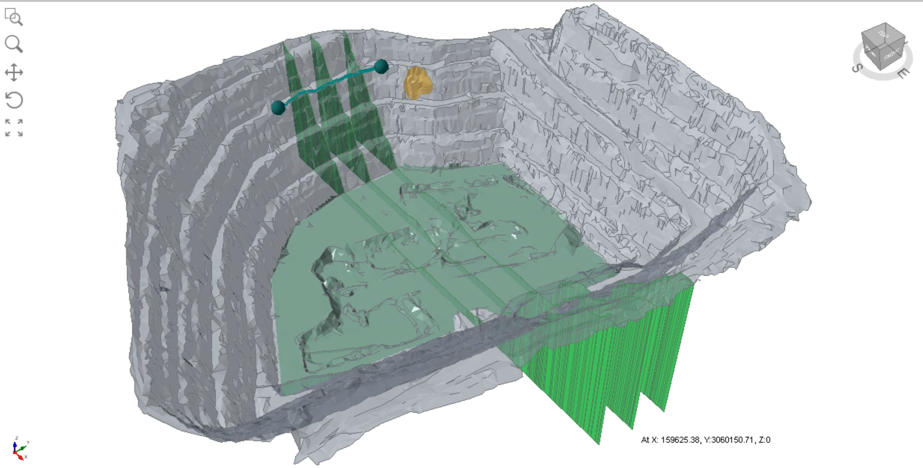 RocFall3 Batch Sections Model