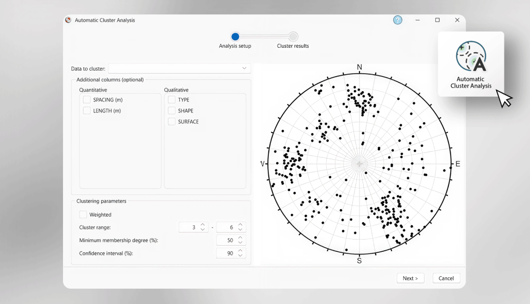 DIPS Automatic Cluster Analysis Thumbnail