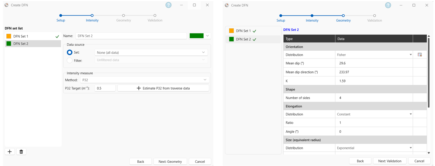 Streamlined DFN setup through the Create DFN wizard.