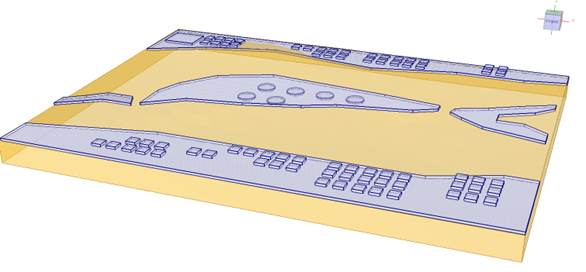 Figure 2. The full non-horizontal surface with around 20,000 surface points.