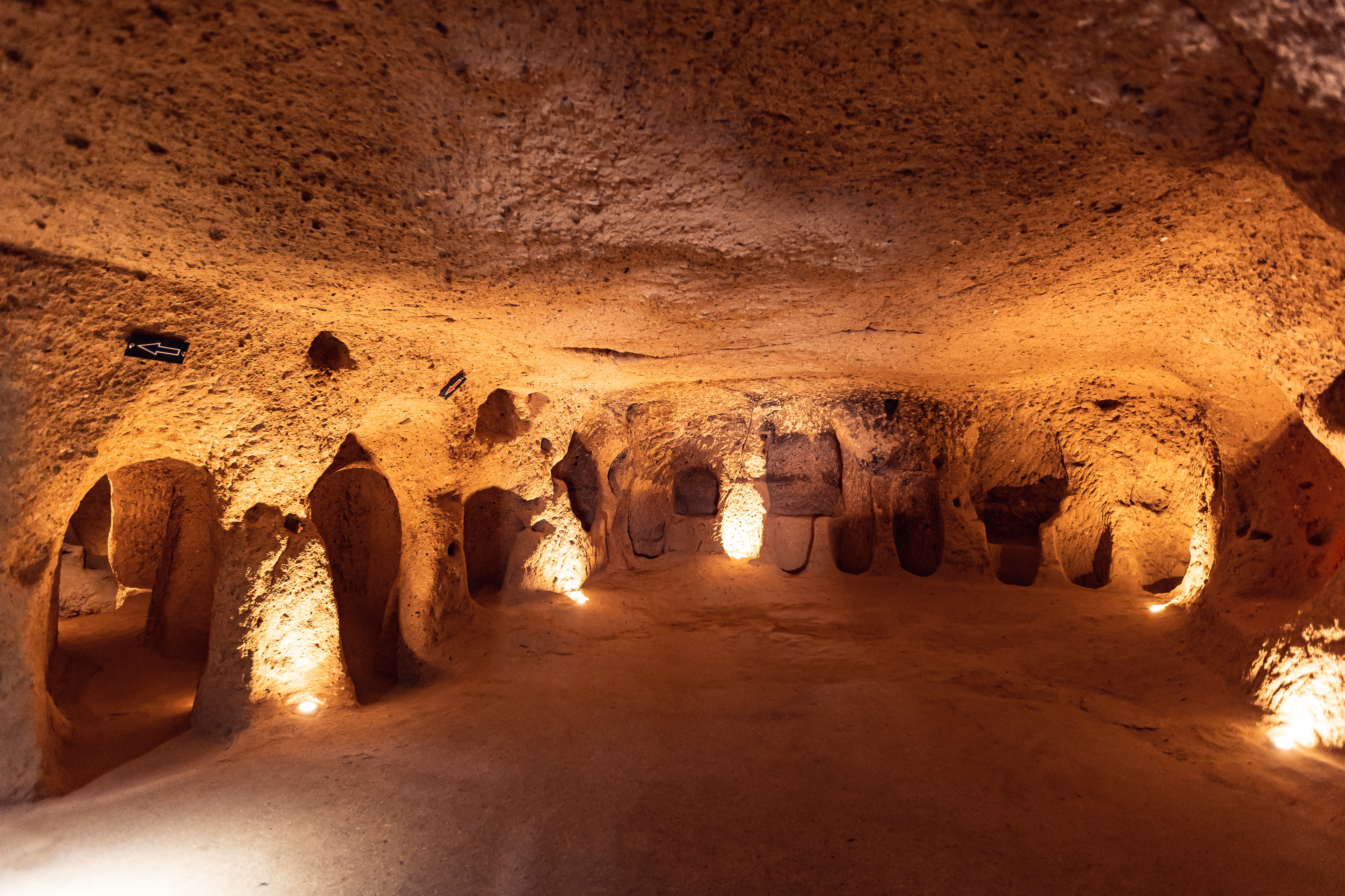 underground storage cavern in cappadocia