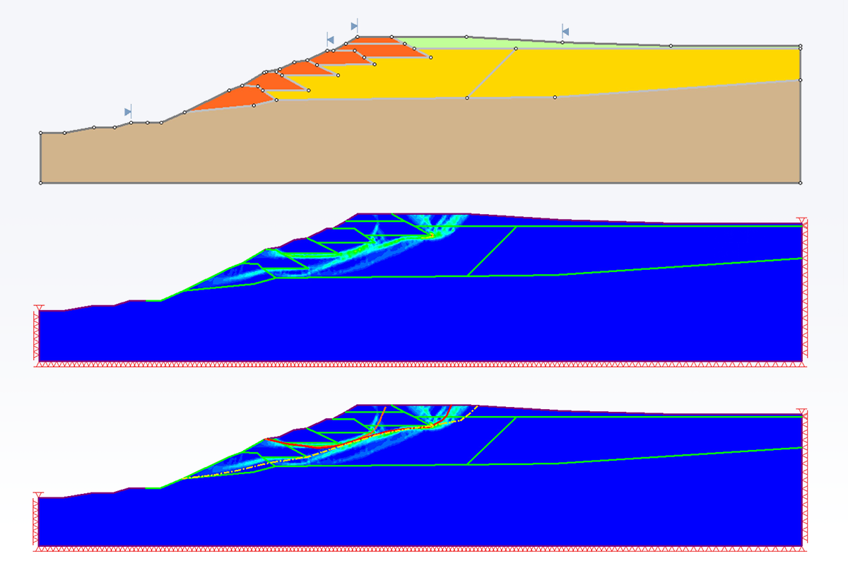 Comparing Slide2 results with that of RS2 of a Tailings Dam