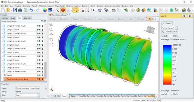 Liner line query drawn around a critical section using Add Liner Line Query At Intersection