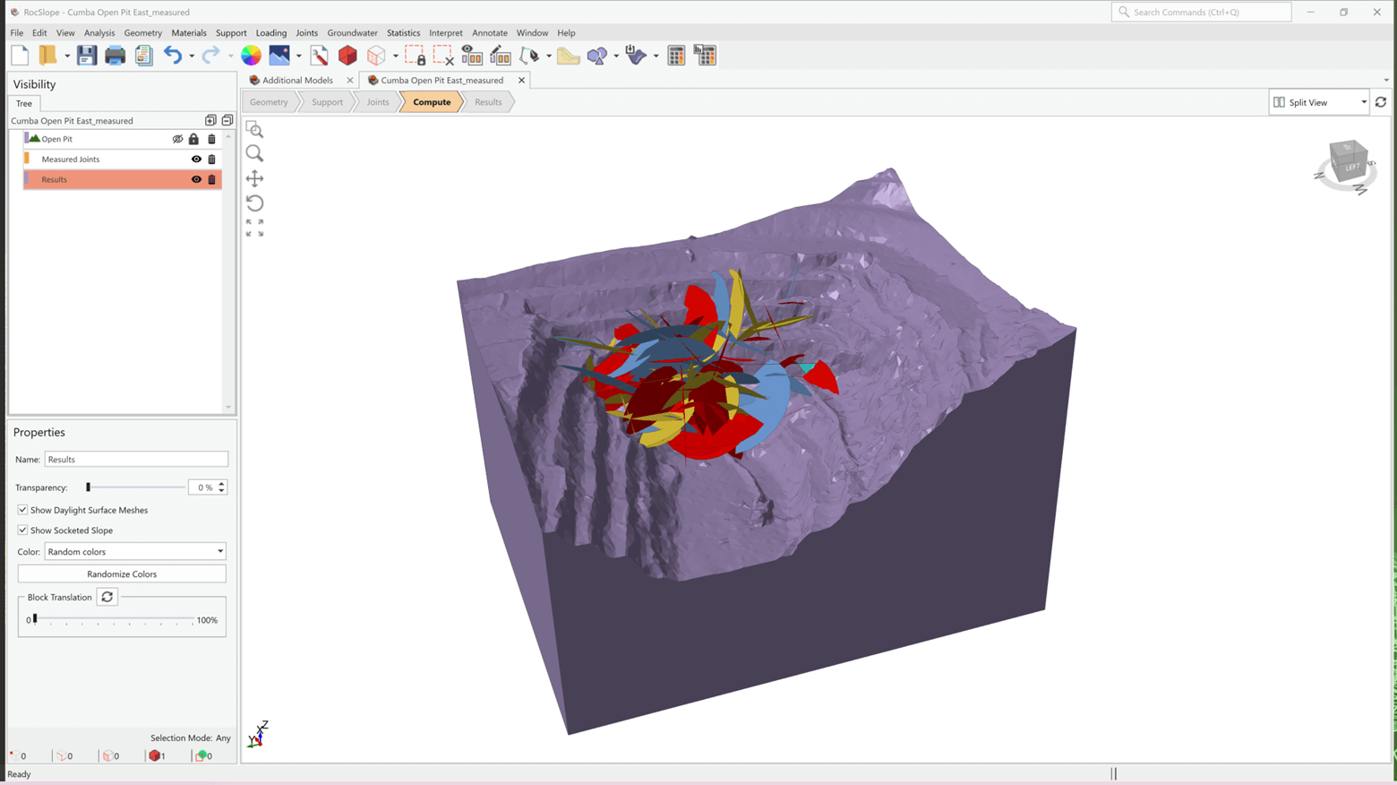 RocSlope3 - Defining Joins Model