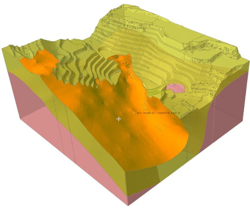 Figure 3. A view of the material boundary selection in RS3. Click to see a full video guide.