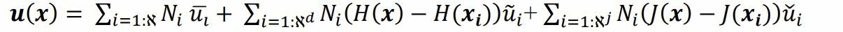 The image shows an equation for crossing joints approximation