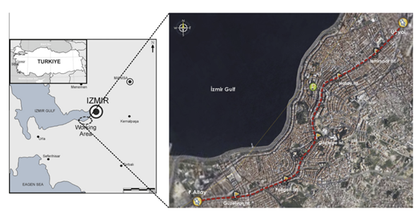 Image of Izmir location map