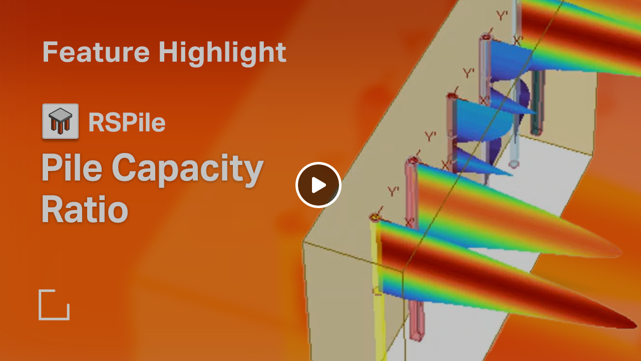 RSPile Pile Capacity Ration Video