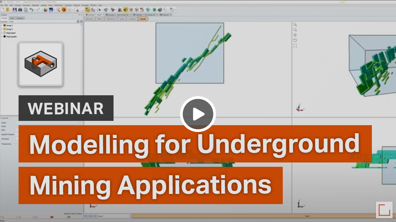 EX3 Webinar - Modelling for Underground Mining Applications