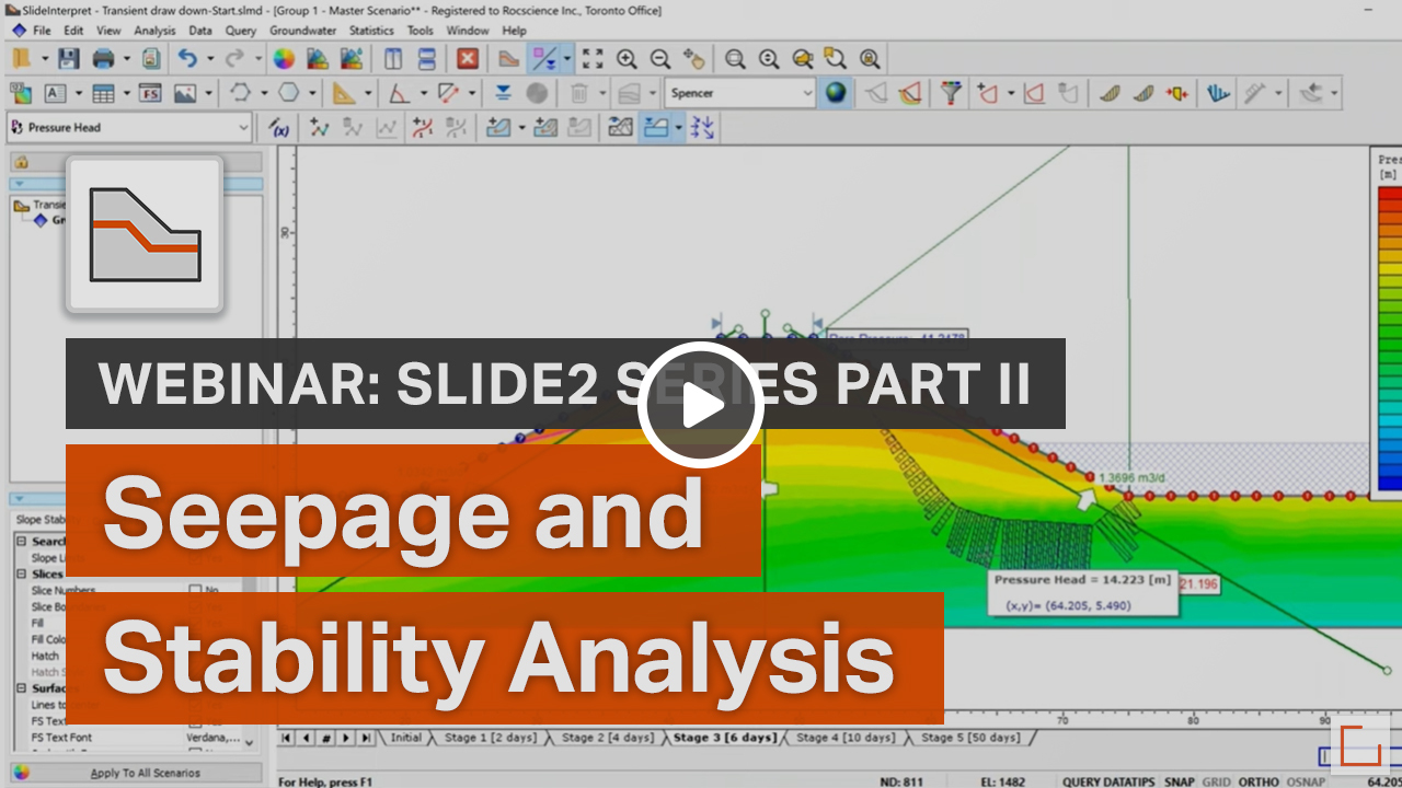 Slide2 Webinar Series: Part II - Seepage and Stability Analysis