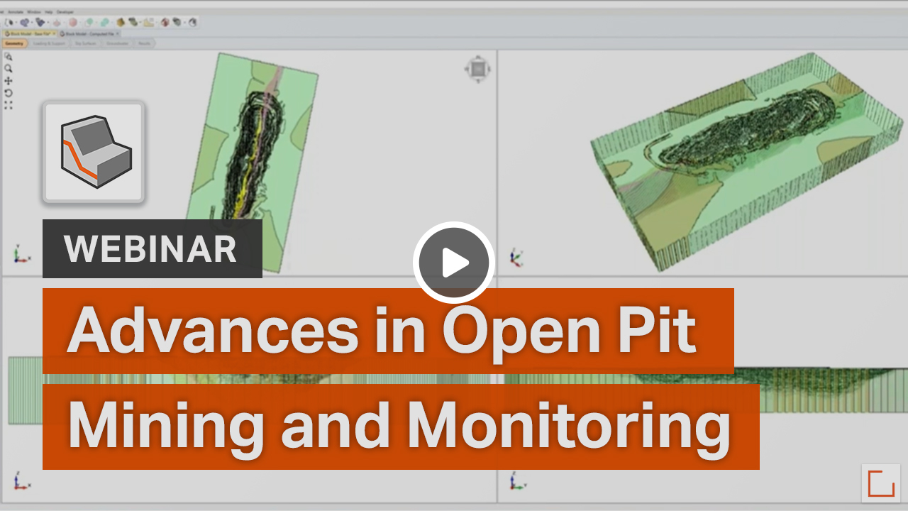 Advances in Open Pit Mining and Monitoring