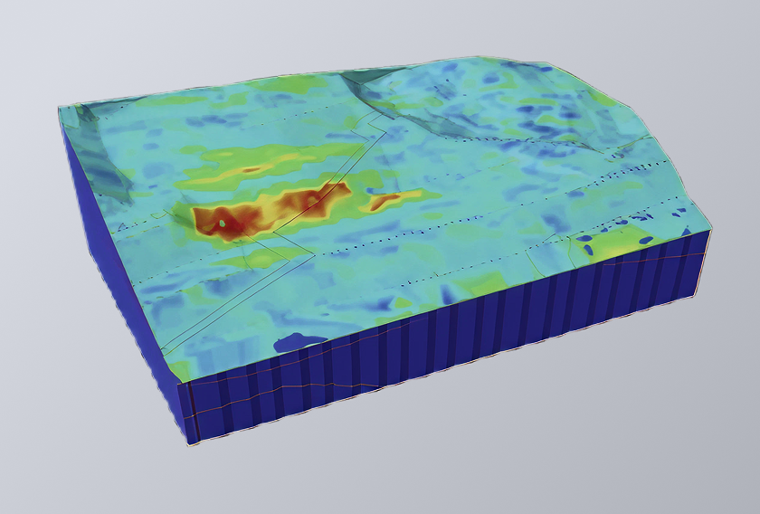Web case study modeling slope stability