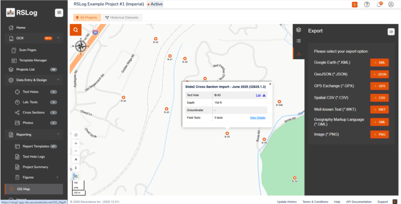 RSLog | Web-based Borehole Data Management