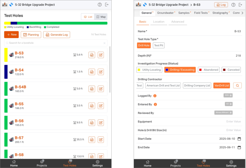 Data Management - RSLog