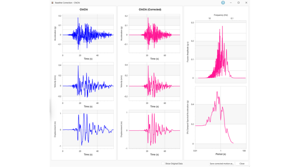 Ground Motion Manager Tool