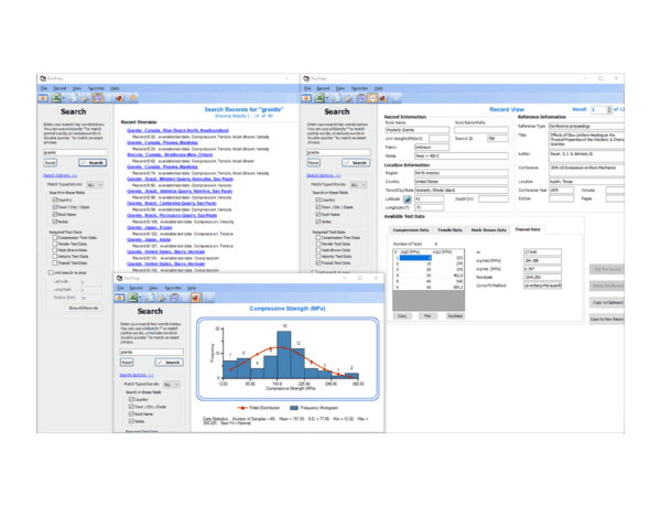 RSData | Strength and Stress Analysis of Rock and Soil Materials