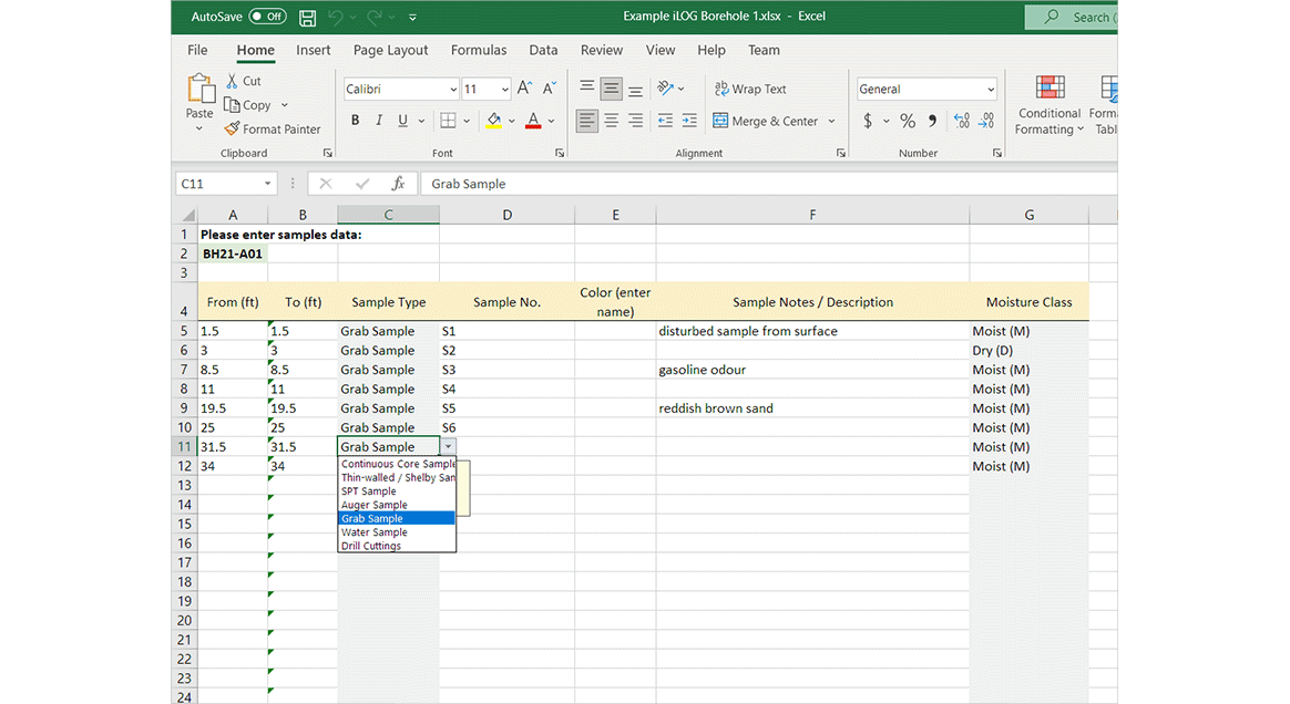 Offline Data Entry - RSLog
